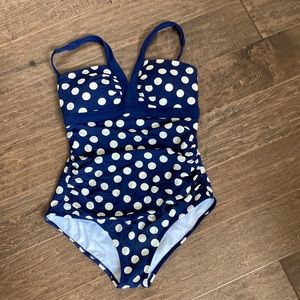 Boden spotted one piece swim suit